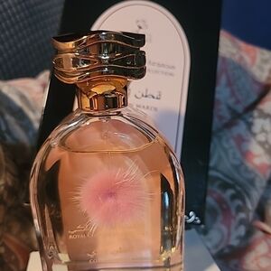 Luxury Pink Floral Eau de Parfum with Gold Cap